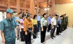 Xã Nghĩa Đàn viếng nghĩa trang liệt sỹ nhân kỷ niệm 78 năm này thương liệt sỹ